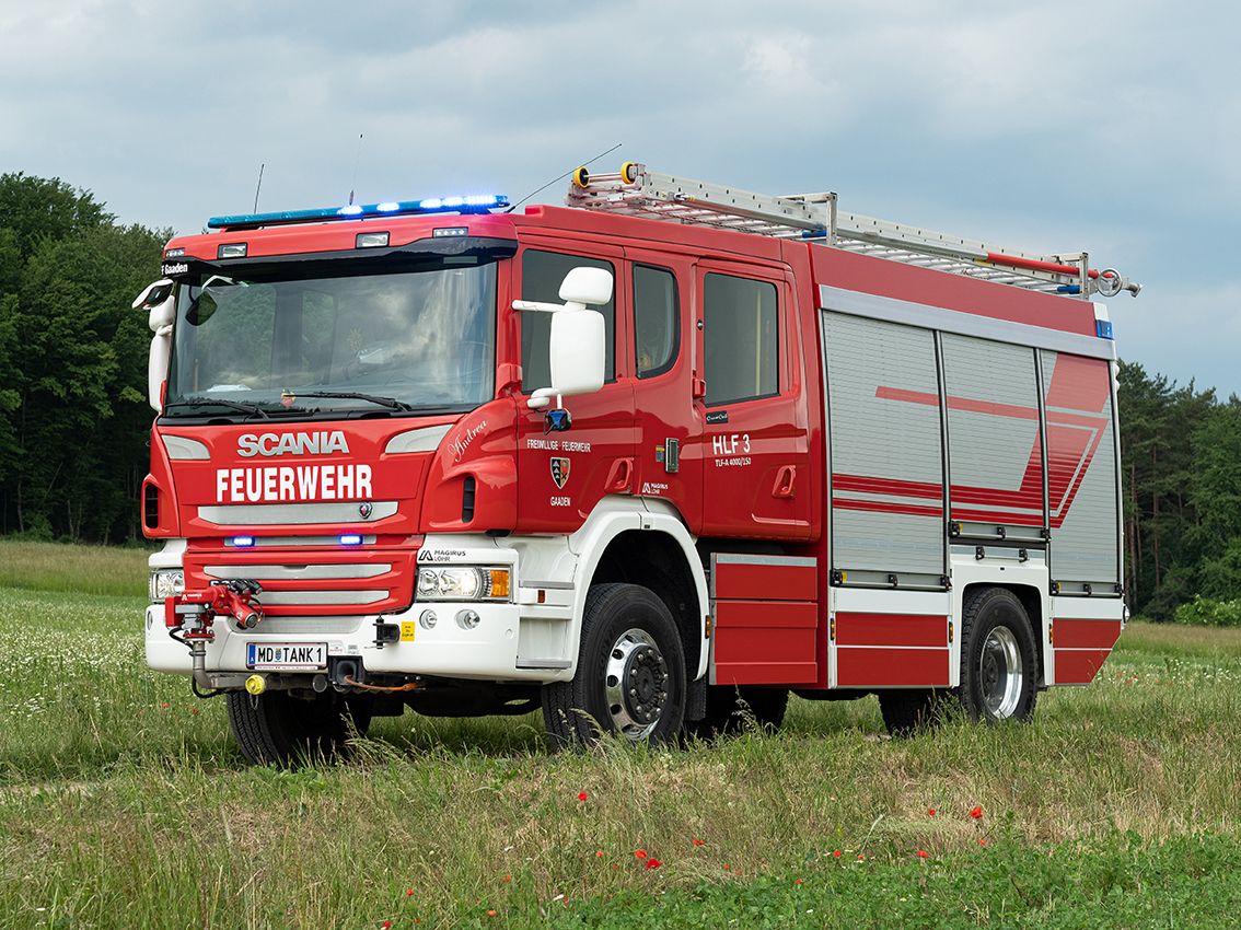 Hilfeleistungsfahrzeug 3 (HLF 3) der Freiwilligen Feuerwehr Gaaden
