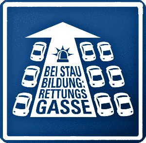 Logo der Initiative Rettungsgasse
