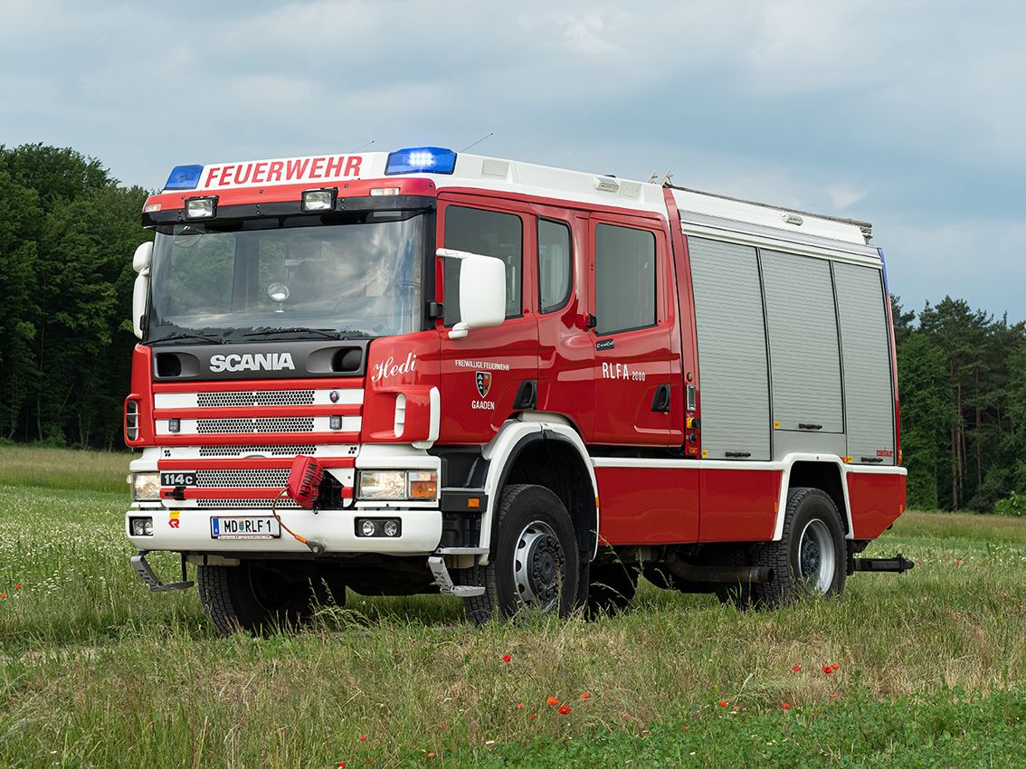 Rüstlöschfahrzeug 2000 (RLFA 2000) der Freiwilligen Feuerwehr Gaaden