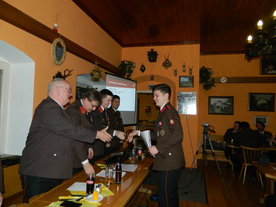 146. Jahreshaupt-versammlung FF Gaaden – Foto 6 von 10