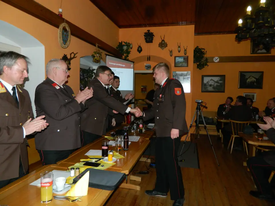 146. Jahreshaupt-versammlung FF Gaaden – Foto 7 von 10