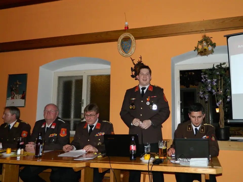 146. Jahreshaupt-versammlung FF Gaaden – Foto 9 von 10