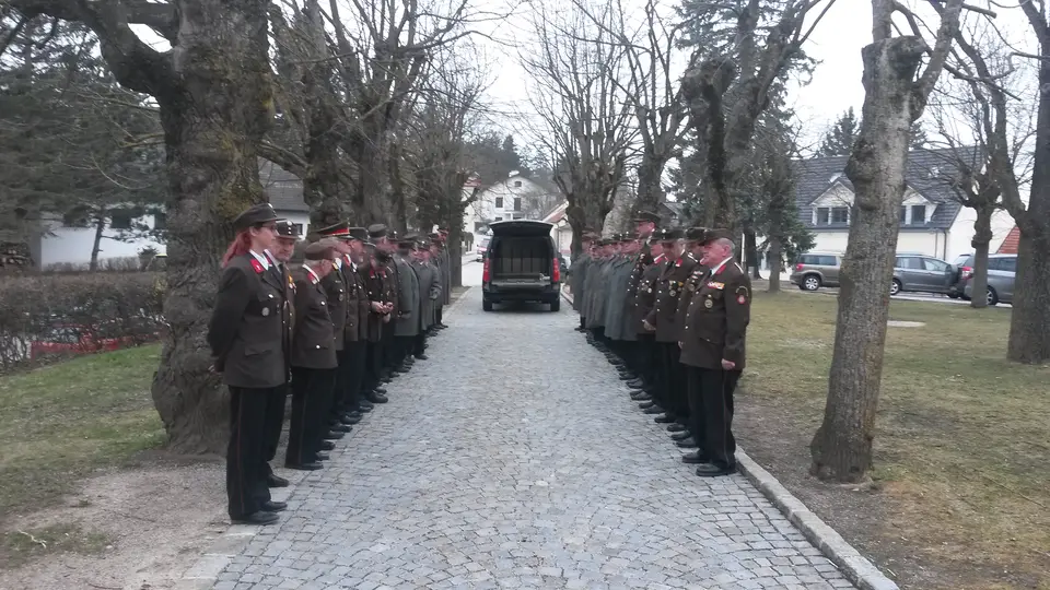 Abschied von Kamerad LM Josef Matzinger – Foto 1 von 1