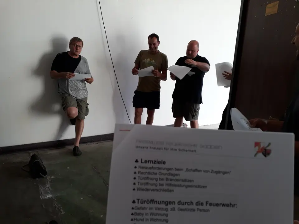 Monatsübung Türöffnung – Foto 2 von 9