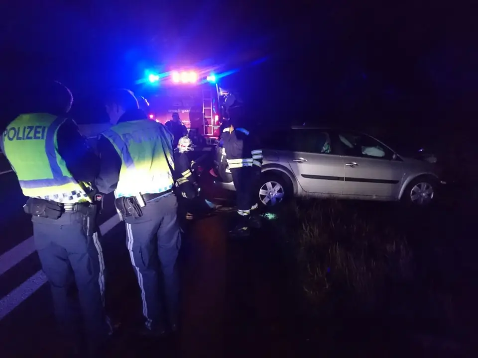 Verkehrsunfall auf der A21 – Foto 1 von 5