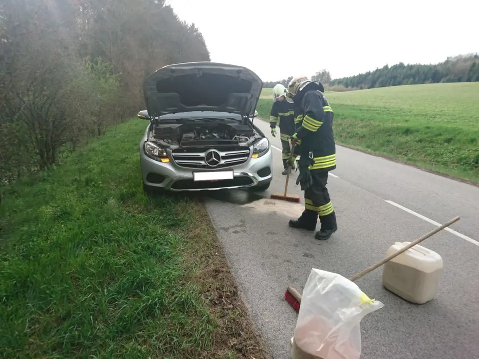 Dieselaustritt aus PKW – Foto 1 von 5
