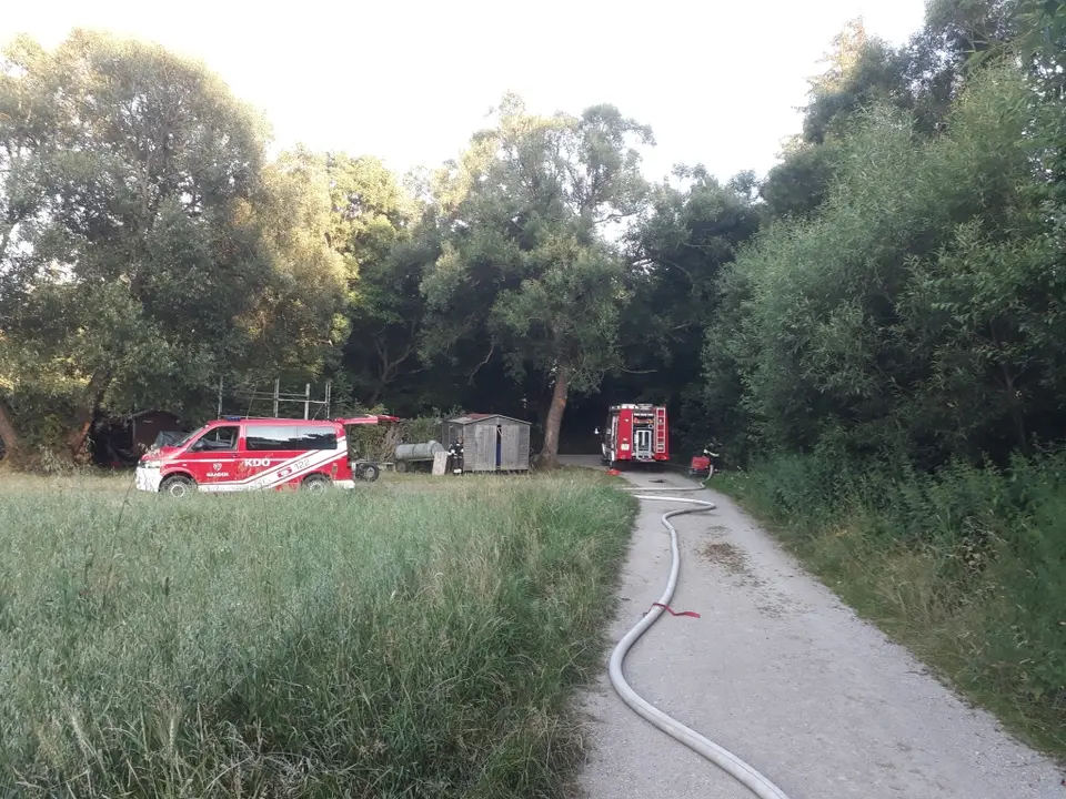 Einsatzübung Vegetationsbrand – Foto 3 von 6
