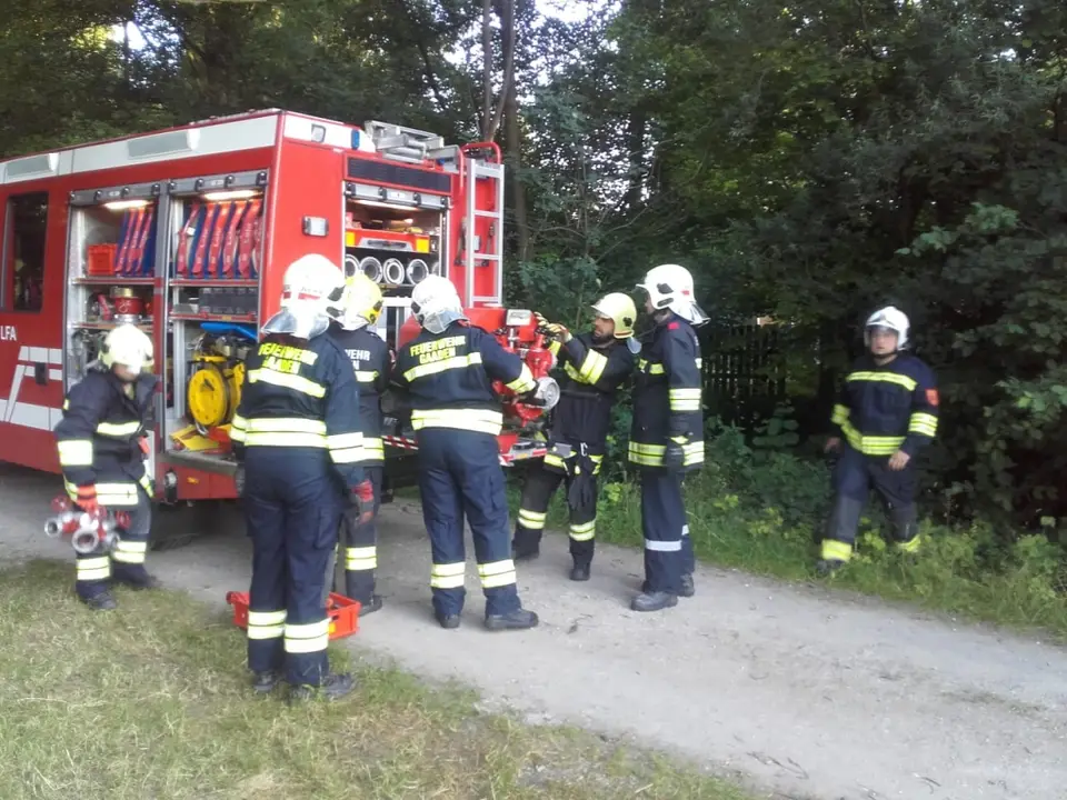 Einsatzübung Vegetationsbrand – Foto 2 von 6