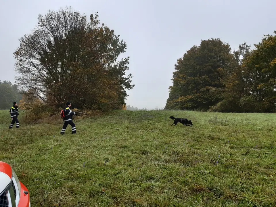 Übung mit Rettungshunden – Foto 5 von 12