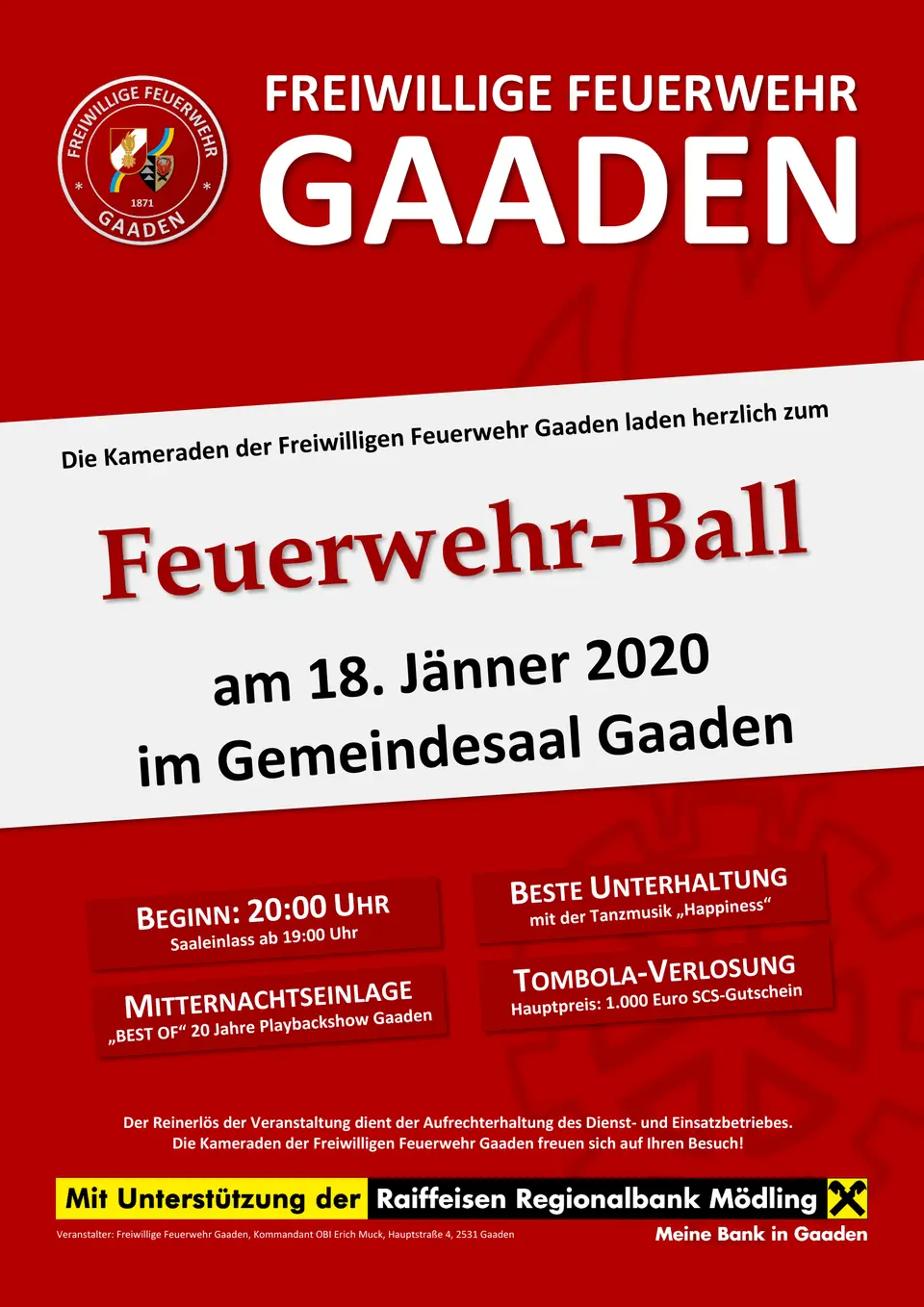 Feuerwehr-Ball – Foto 1 von 1