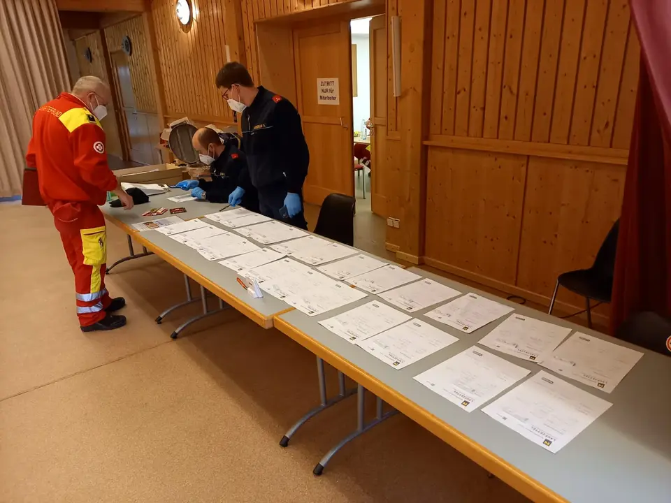 FF Gaaden unterstützt COVID-Testungen – Foto 3 von 4