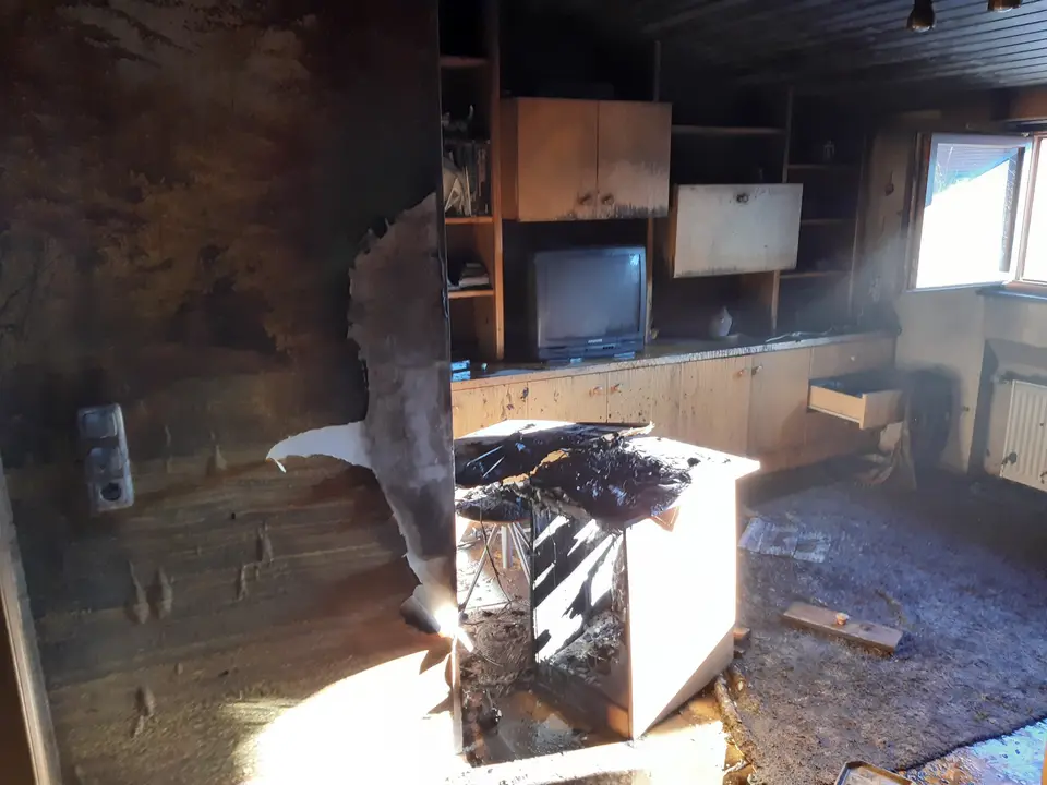 Wohnhausbrand in Gaaden – Foto 5 von 6