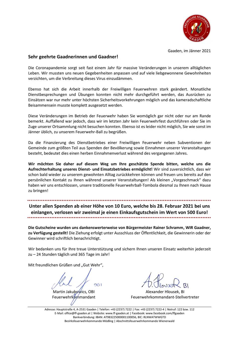 Bitte unterstützen Sie uns mit Ihrer Spende! – Foto 2 von 2