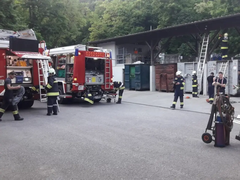 Brandeinsatzübung – Foto 2 von 4