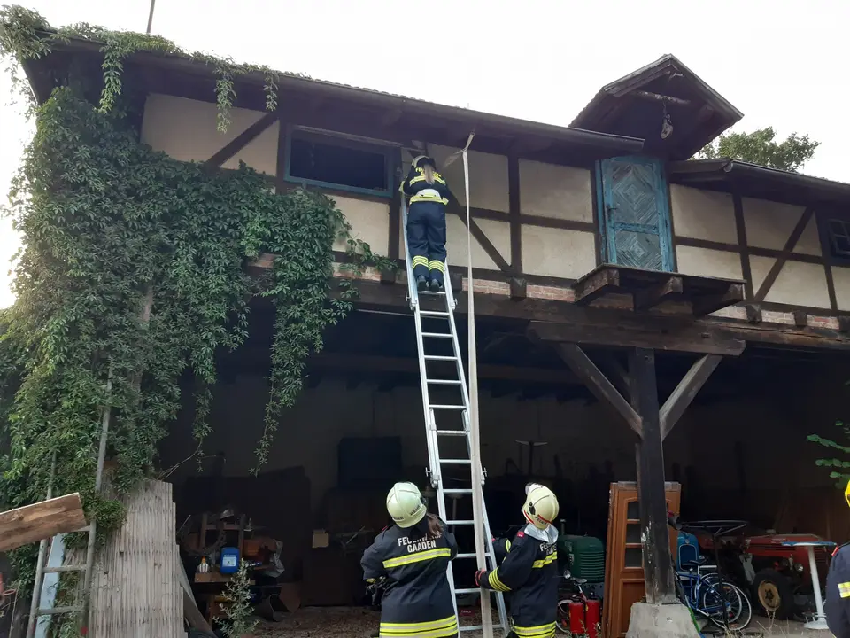 Übung Arbeiten mit Leitern – Foto 4 von 4