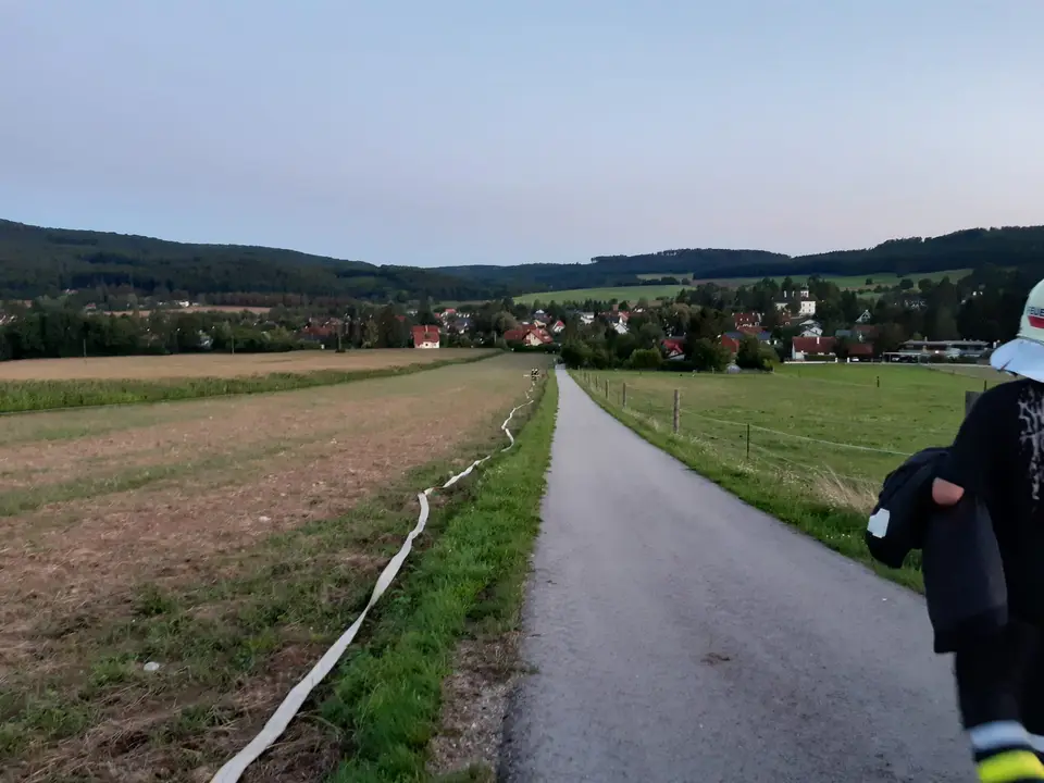 Übung Löschwasserförderung – Foto 4 von 4
