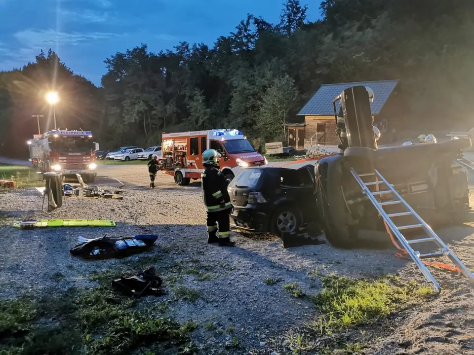 Übung Menschenrettung aus KFZ – Foto 1 von 4