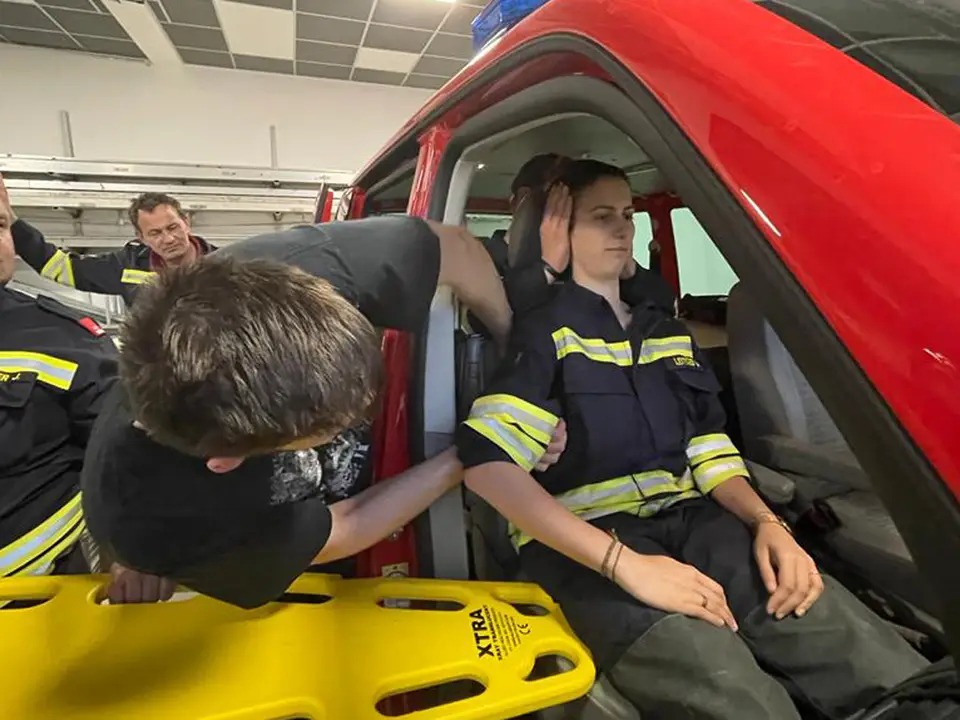 Übung feuerwehrmedizinischer Dienst – Foto 4 von 4