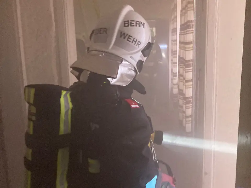 Atemschutzübung in der Hinterbrühl – Foto 2 von 3