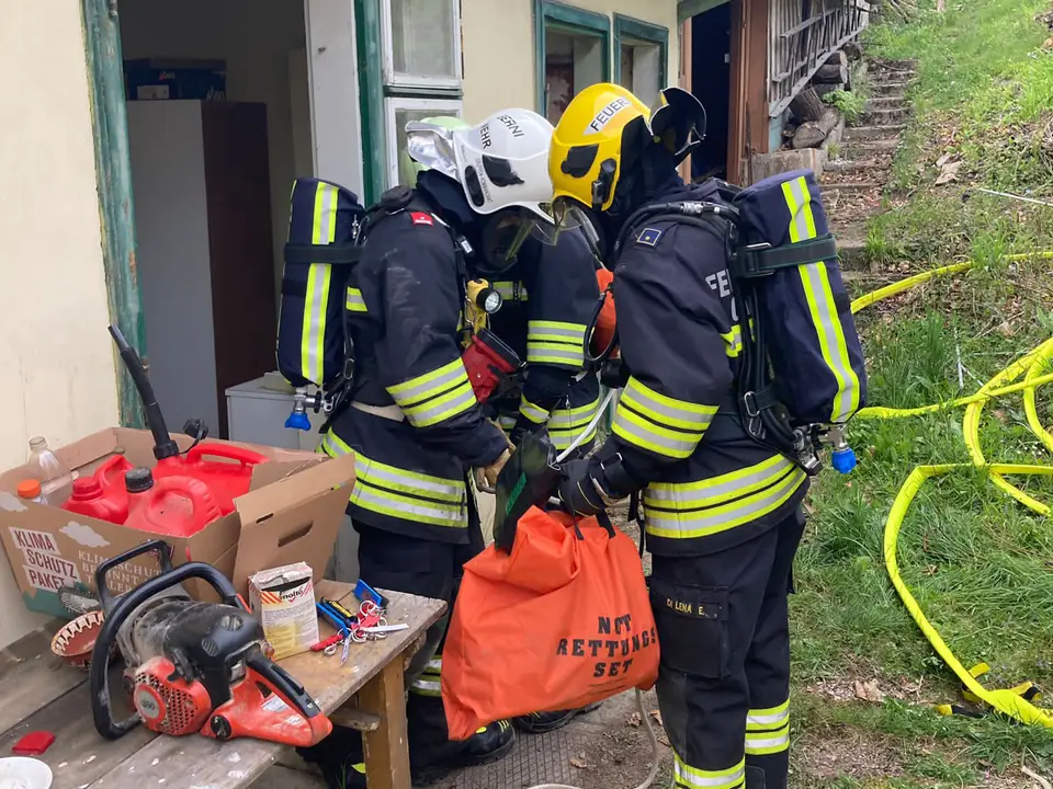 Atemschutzübung in der Hinterbrühl – Foto 3 von 3
