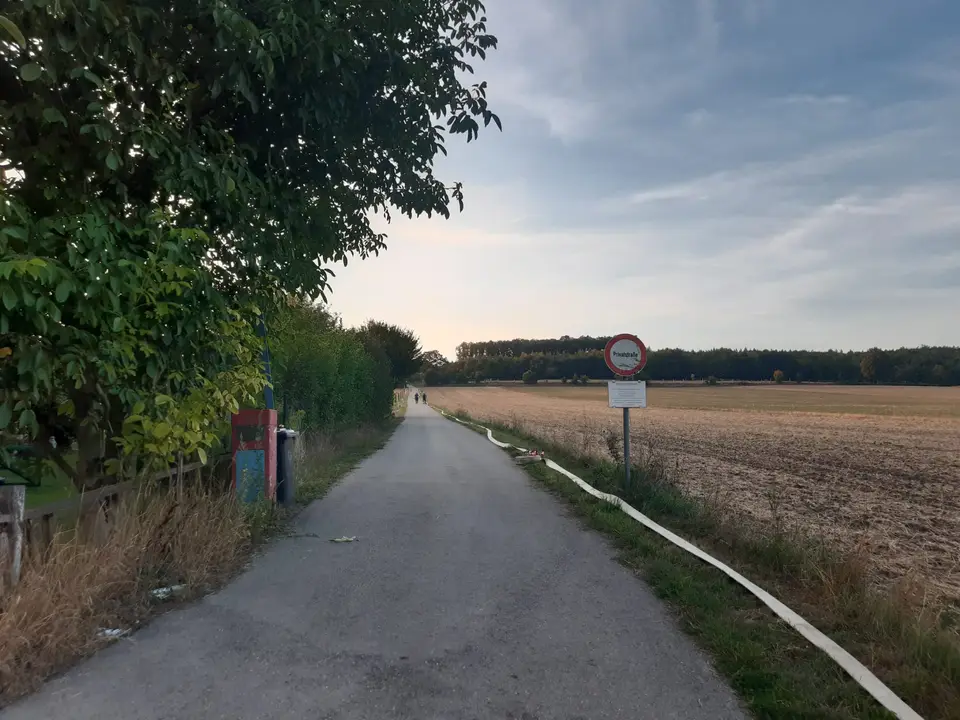 Übung Löschwasserförderung – Foto 1 von 4