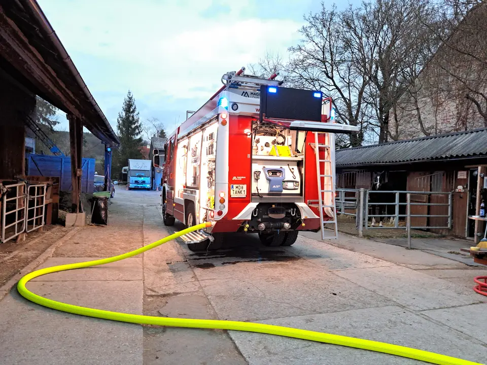 Misthaufenbrand beim Reitstall – Foto 7 von 8