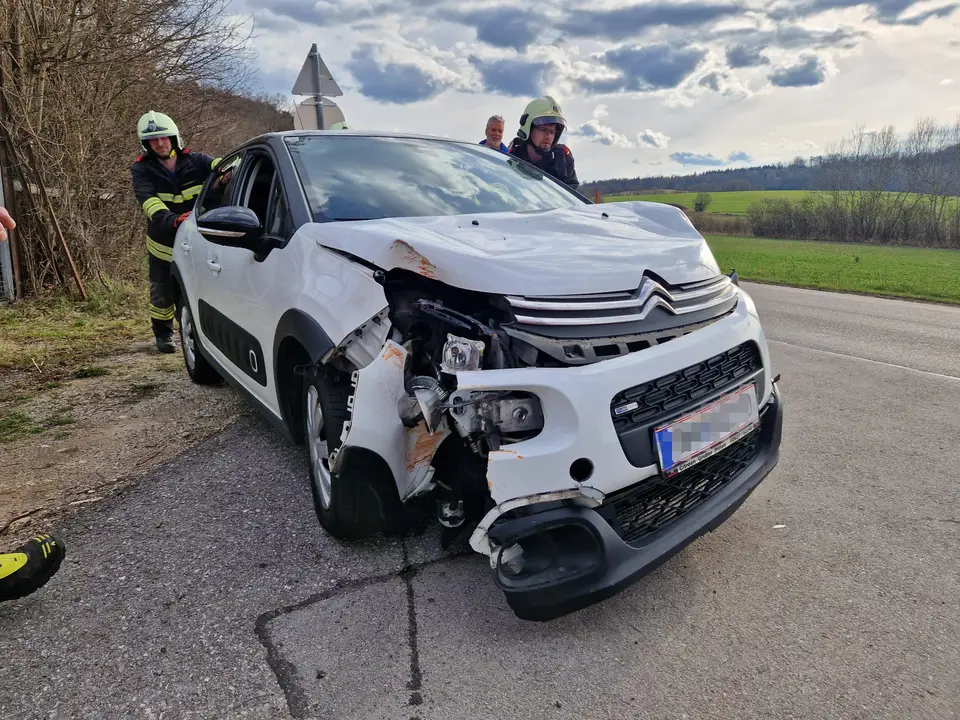 PKW kollidierte mit Baum – Foto 4 von 4