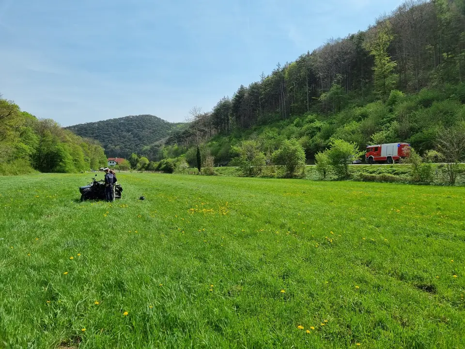 Motorradbergung – Foto 3 von 4