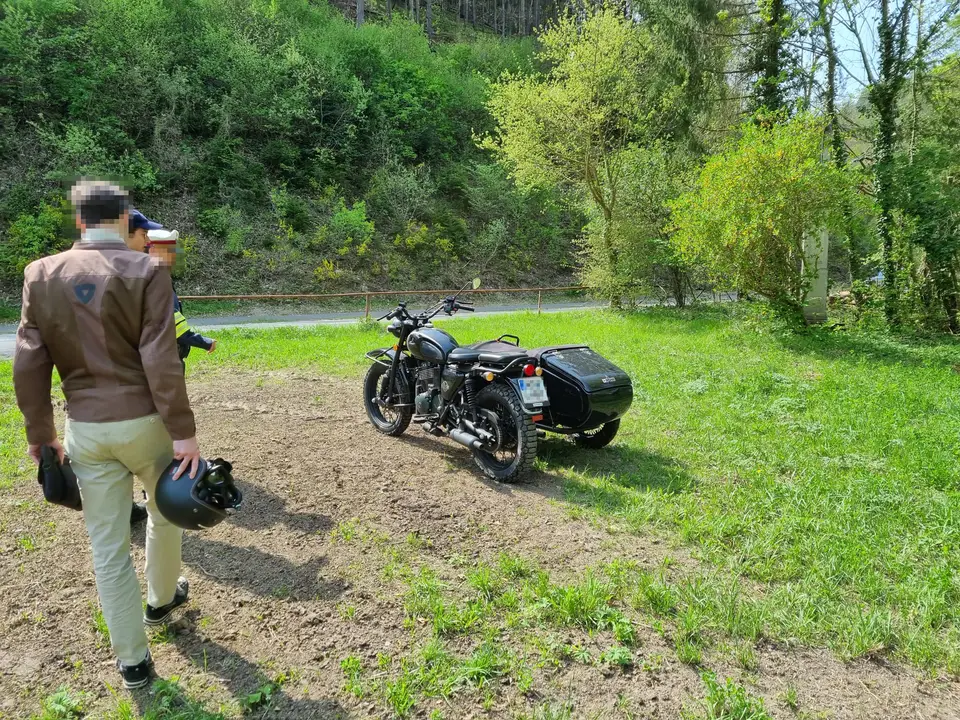 Motorradbergung – Foto 4 von 4