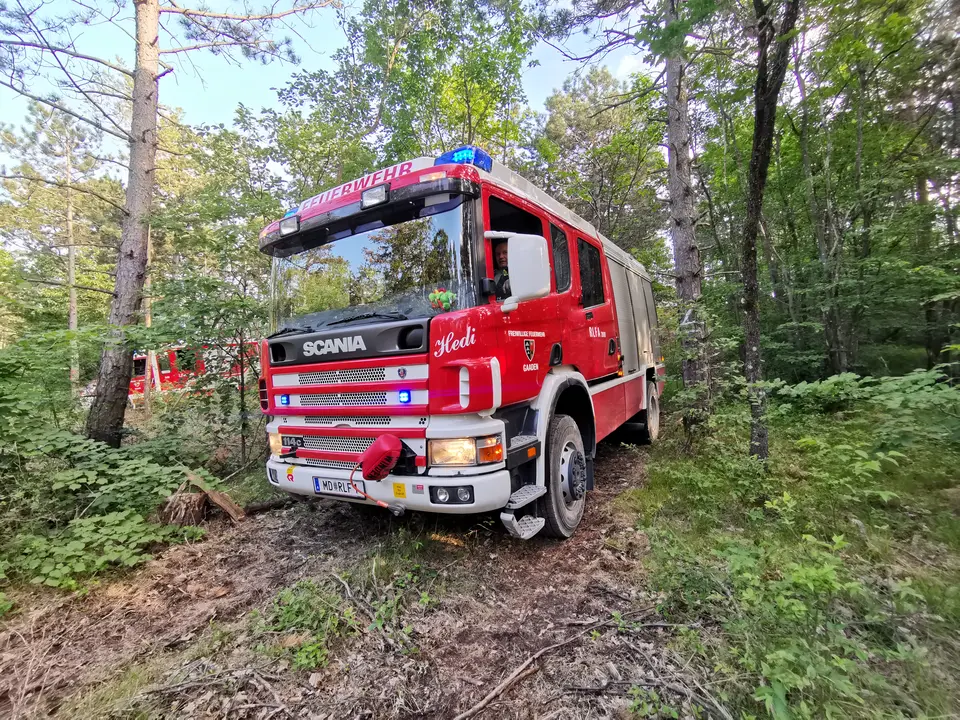Waldbrand am Anninger – Foto 8 von 12
