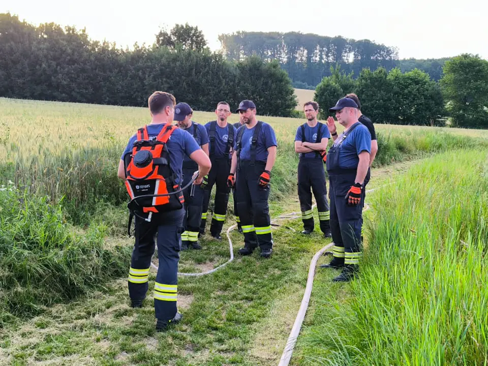 Übung Waldbrandausrüstung – Foto 2 von 7