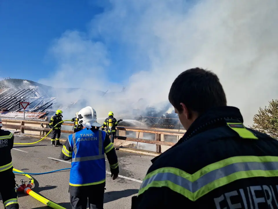 Großbrand in Sittendorf – Foto 2 von 9