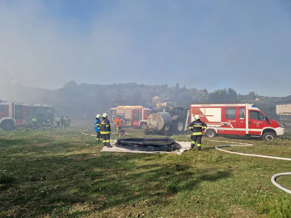 Großbrand in Sittendorf – Foto 5 von 9