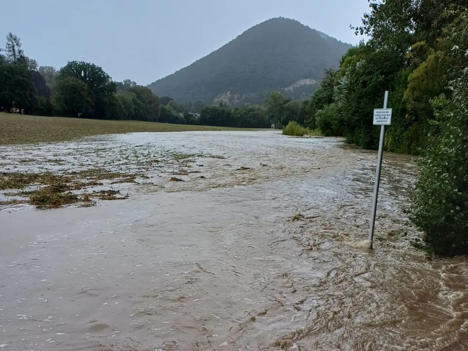 Hochwasser in Gaaden – Foto 3 von 12
