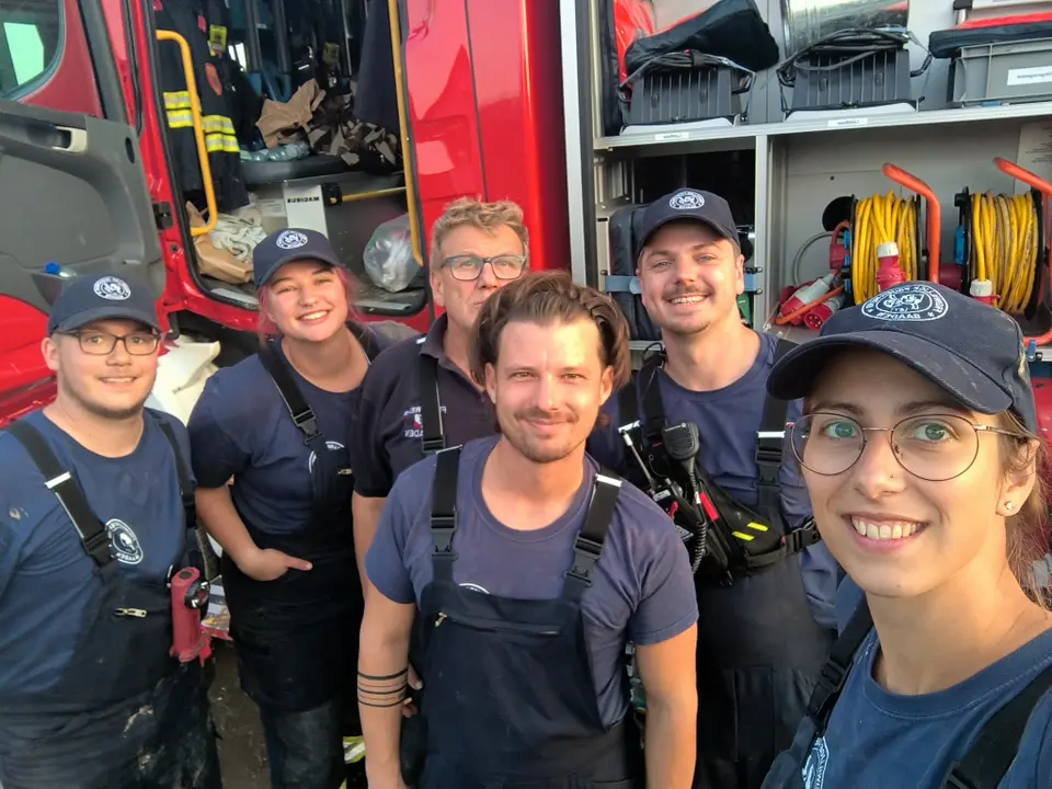 KHD-Einsatz beim Hochwasser in Tulln – Foto 2 von 8
