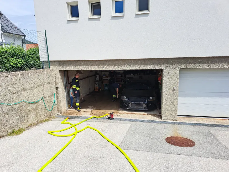 Wassereintritt in Garage – Foto 1 von 3