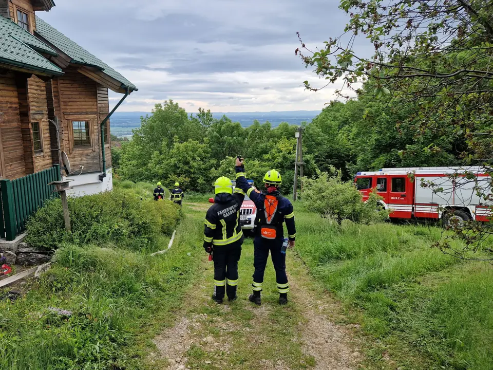Waldbrandübung am Anninger – Foto 8 von 8