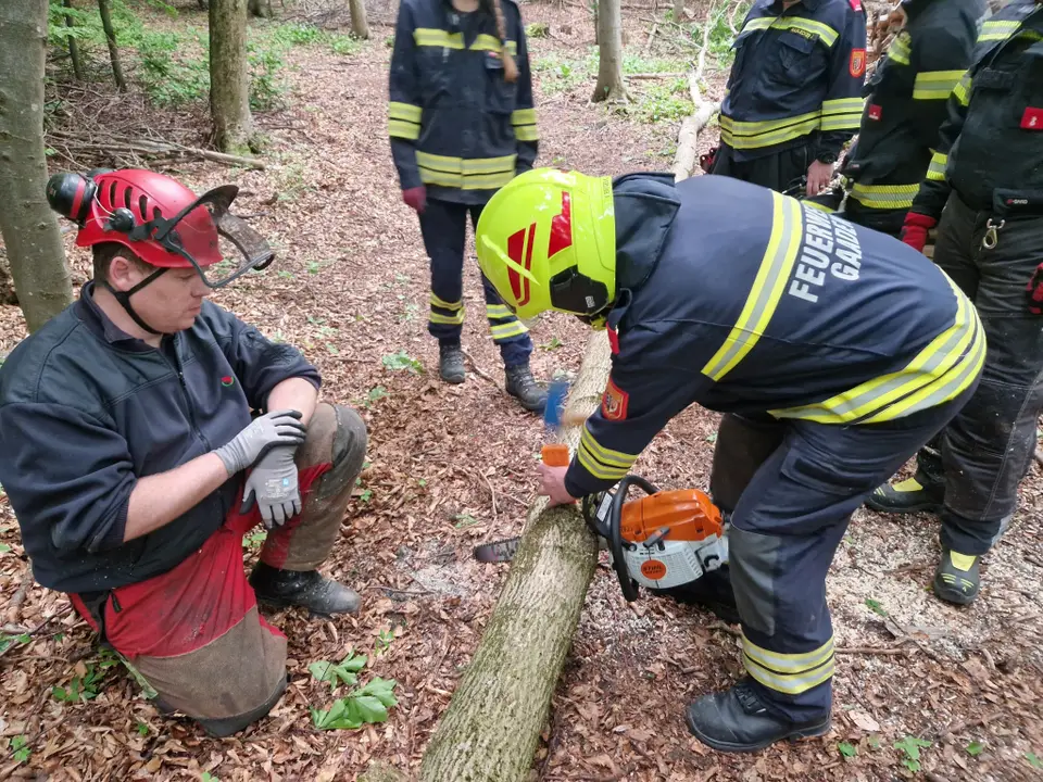 Übung Arbeiten mit Motorsägen – Foto 4 von 4