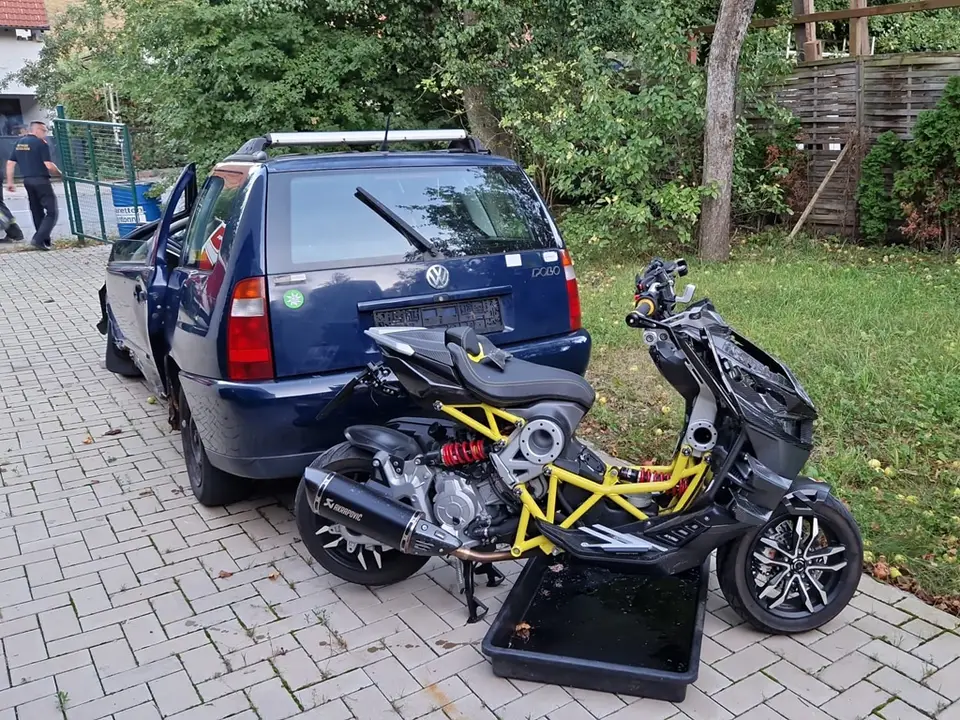 Motorradbergung – Foto 4 von 4