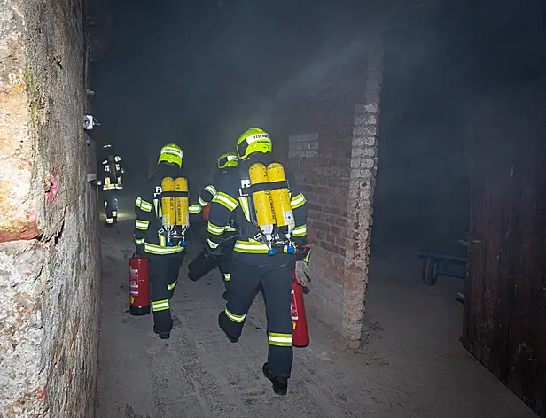 Brand in Seegrotte Hinterbrühl – Foto 7 von 8