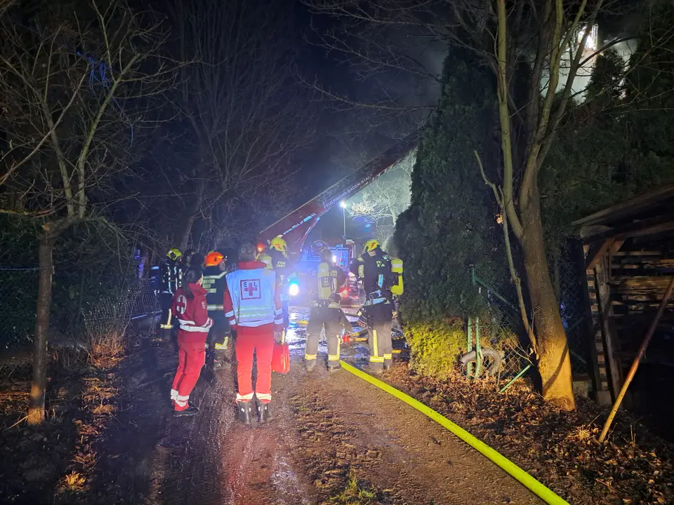 Wohnhausbrand in Rosental – Foto 1 von 6